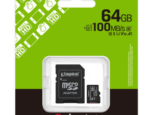 Kingston MicroSD Canvas SelectPlus memorijska kartica 64GB