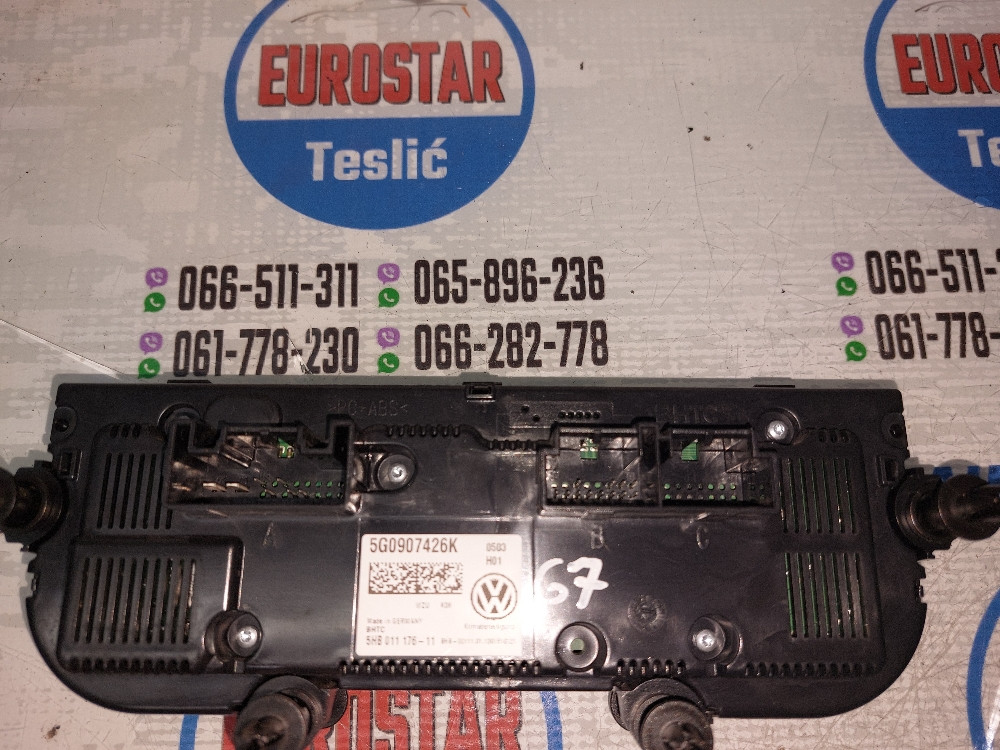 5G0907426K Klimatronik VW GOLF 7 ES4683
