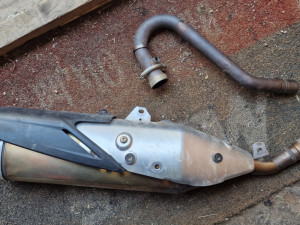 Auspuh honda crf izduv lonac