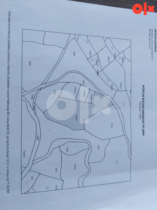 Zemljište Tuzla ( citaj detaljno) 2