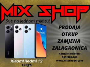XIAOMI MI REDMI 12 128GB *Novo* *Garancija*Zamjena*Razne boje*