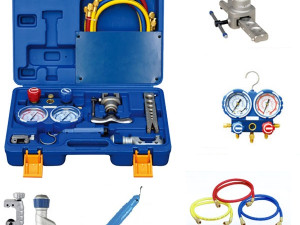 MANOMETARSKI SET+ALAT ZA FREON VTB-5B-I R32/407c/410a/134a