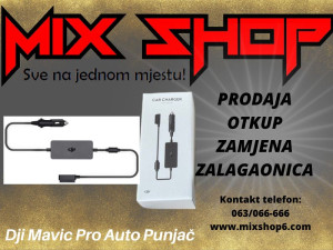 ORIGINAL AUTO PUNJAČ za DJI MAVIC PRO DRON car charger autopunjač