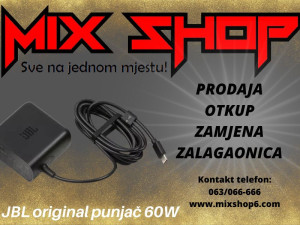 JBL 60W SUPER BRZI PUNJAČ za bežični zvučnik USB TYPE C xtreme 3