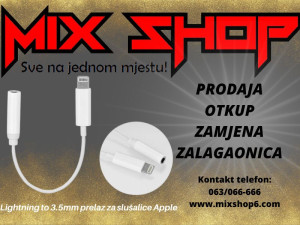 APPLE Lightning to 3.5mm jack adapter prelaz za slušalice ipad