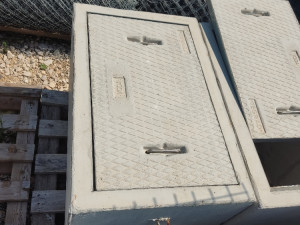 MONTAŽNI VODOVODNI BETONSKI ŠAHT 80x52x60CM   V2