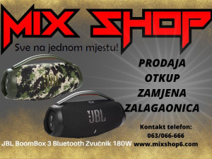 JBL BOOMBOX 3 Bežični Zvučnik 180W GARANCIJA Prenosivi PartyBox