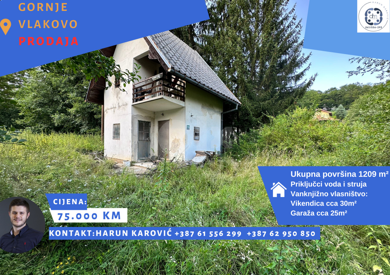 DHM Prodaje GORNJE VLAKOVO Ilid a 1209 M2 Vikendice OLX ba dhm-prodaje-gornje-vlakovo-ilid-a-1209-m2-vikendice-olx-ba