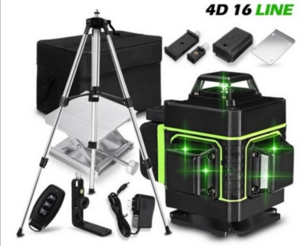 Laser+tronožac za nivelizaciju 16 linija građevinski laser