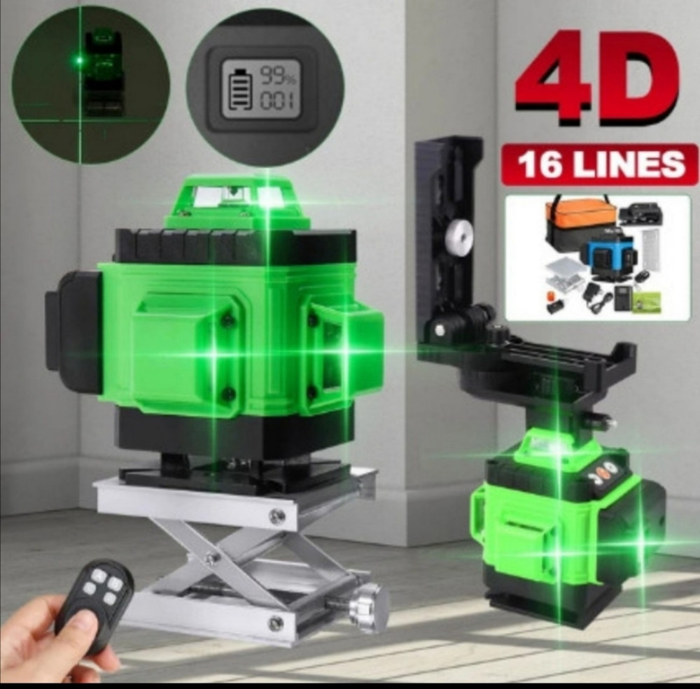 Laser+tronožac za nivelizaciju 16 linija građevinski laser