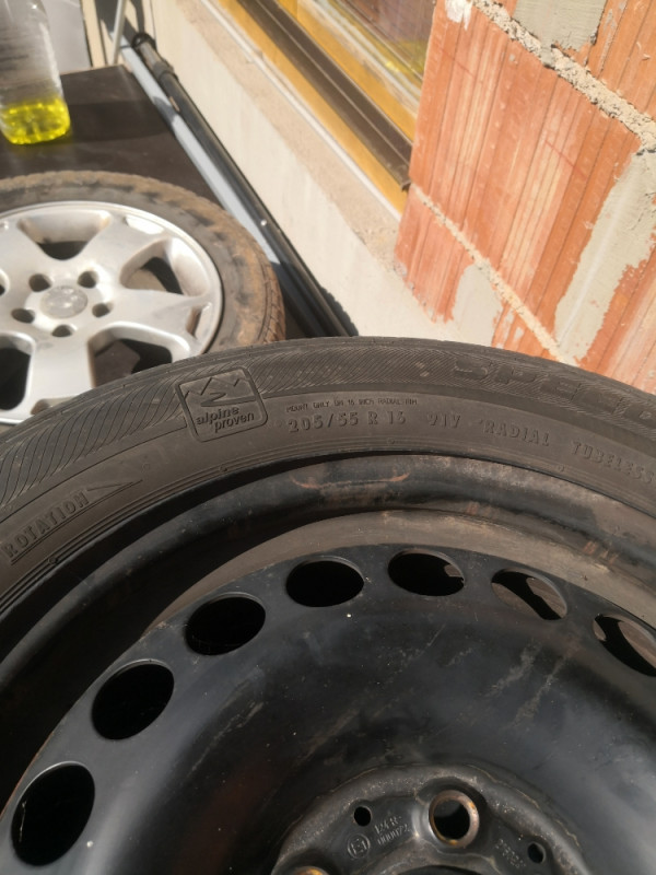 Gume 205 55 16 sa felgama Audi VW Mecedes A B C