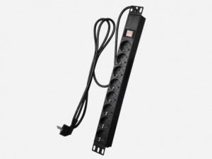PDU 8X IZLAZA SA PREKIDACEM - NAPOJNI PANEL 19"