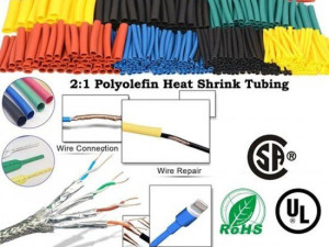 Termoskupljajući bužir u boji 530 komada