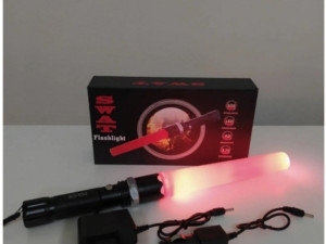 Swat baterija lampa punjač +auto punjač