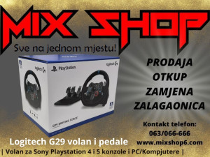 LOGITECH G29 Driving Force Racing Wheel PS4 PS5 PLAYSTATION 4 5