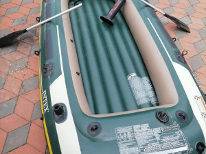 Čamac koristen rafting Seahawk 4 veliki set