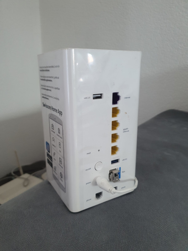 Swisscom internet box 2 router