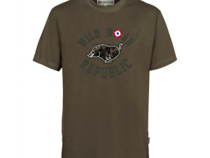 MAJICA PERCUSSION REPUBLIC DIVLJA SVINJA KHAKI 15204