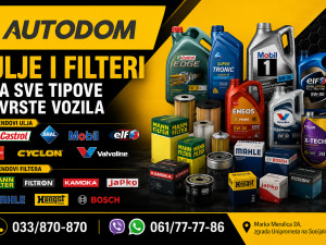 MALI SERVIS ZA SVE VRSTE VOZILA ULJE FILTERI AUTODOM