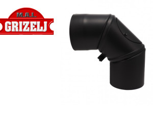 Koljeno dimovodno podesivo 160mm
