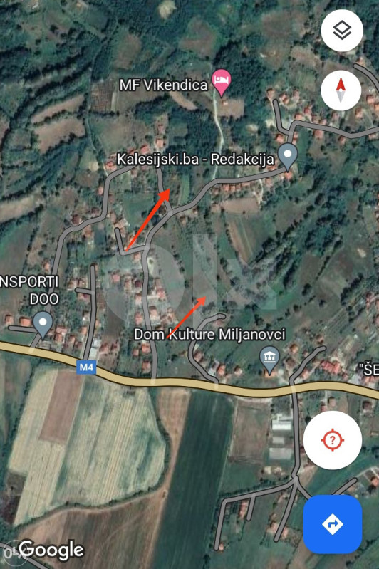 Zemljiste Plac Kalesija Miljanovci, zvati na tel 060 3110 484 3