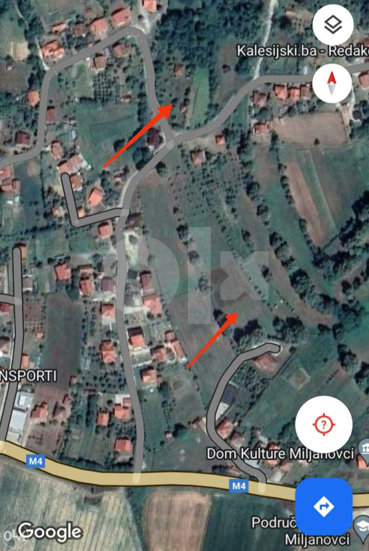 Plac Zemljiste Kalesija Miljanovci, zvati na tel 060 3110 484 3