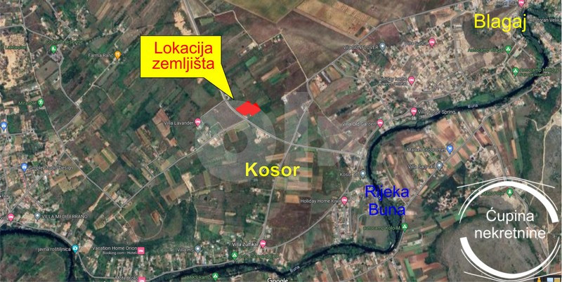Zemljište, Kosor, Mostar 7820m2