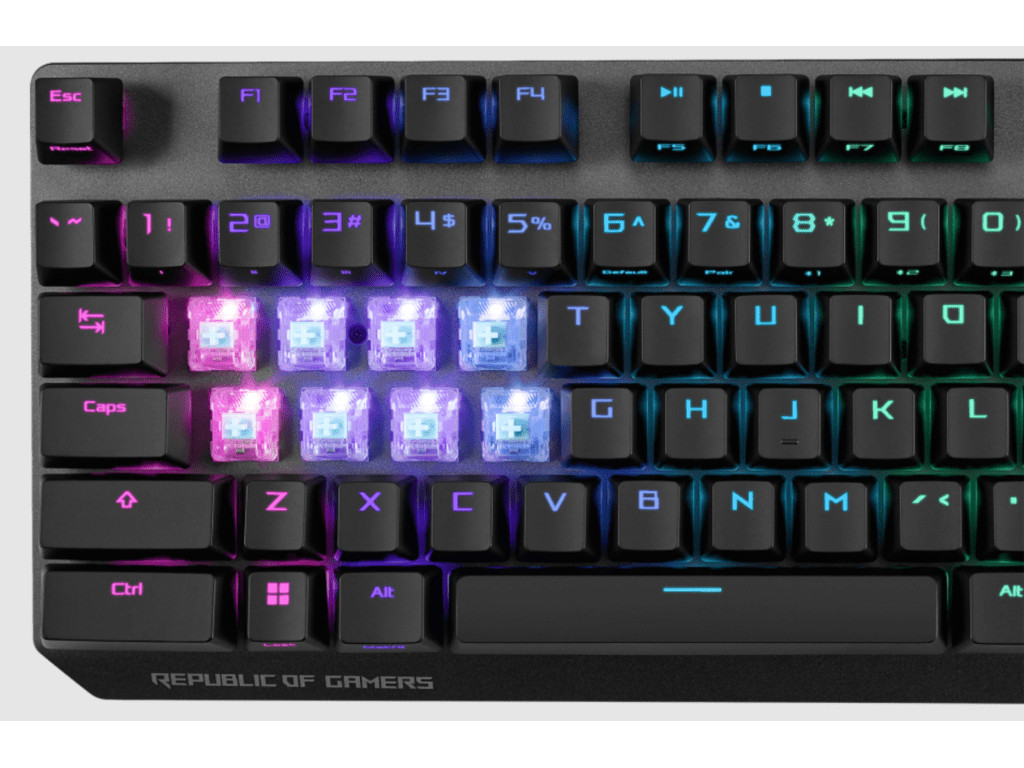 ASUS ROG Strix Scope NXWireless Deluxe, ROG NX Red,gami