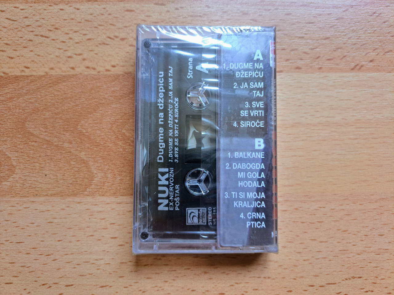 AUDIO KASETA - NUKI    EX NERVOZNI POSTAR