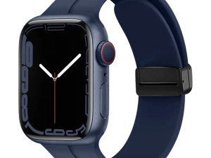 Narukvica magnetic Apple Watch 40mm 41mm 42mm (S10) dark blue