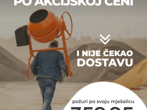 Mješalica za beton -HCM450/130 l-AKCIJA!!!