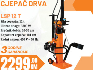 Cjepac za drva vertikalni Villager LSP 12 T