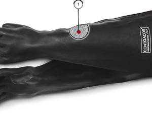 Rukavice za pjeskarenje CONTRACOR