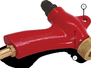 Pištolj za pjeskarenje CONTRACOR GX injektorski