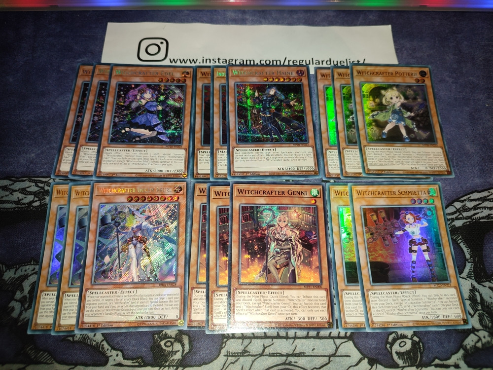 anti dragon deck yugioh Witchcrafter Genni IGAS- EN021 1st Edition Super Rare Yugioh TCG Near main image 0