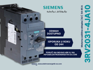 Motorna zaštitna sklopka 54-65A S2 3RV2031-4JA10