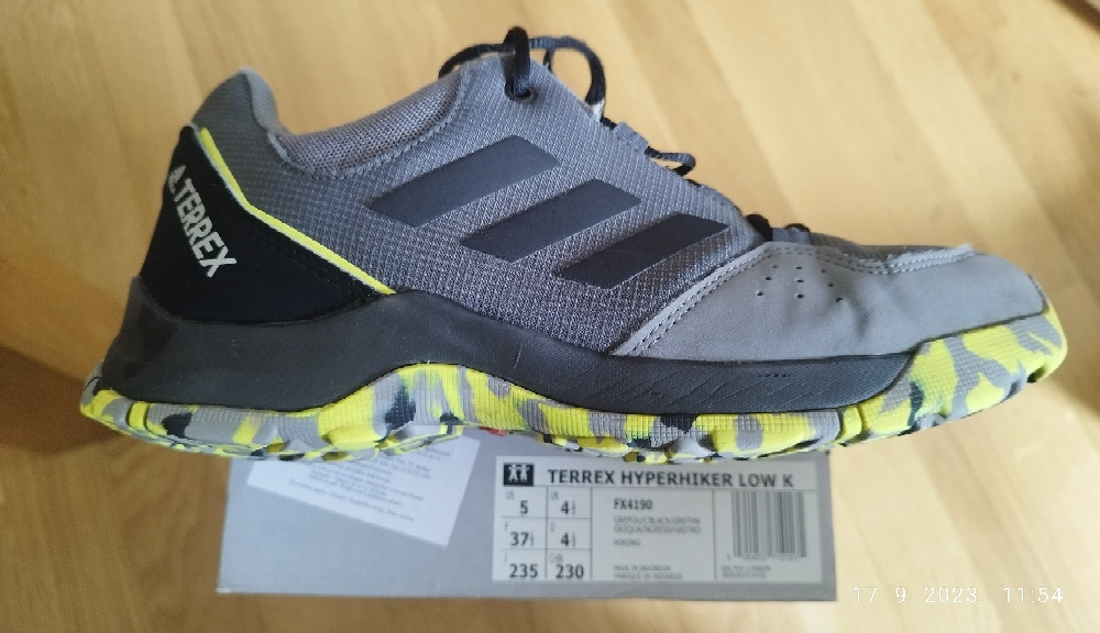Fx4190 Adidas Terrex Hyperhiker Low K Jr FX4190 Shoes Black