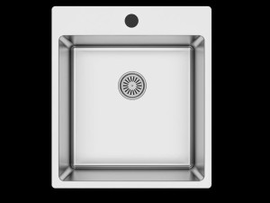 Sudoper + Armatura Mat inox