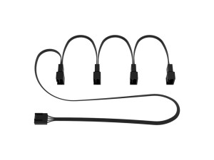 Arctic 4-Pin PWM fan PST splitter kabl za 4 ventilatora