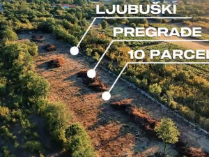 Građevinsko zemljište Ljubuški / 600+ m2 / Pregradje