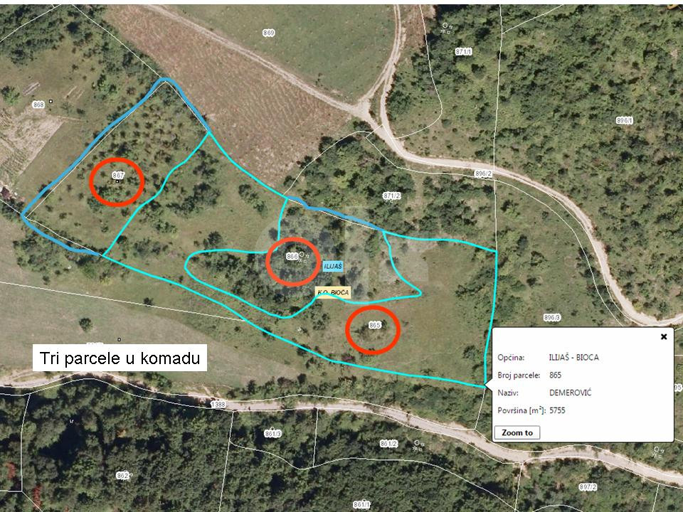 Zemljište Ilijaš-Gornja Bioča, 22000m2 3