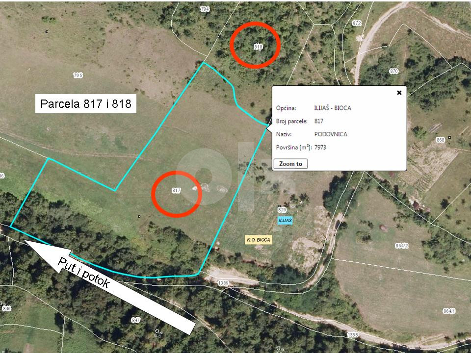 Zemljište Ilijaš-Gornja Bioča, 22000m2 4