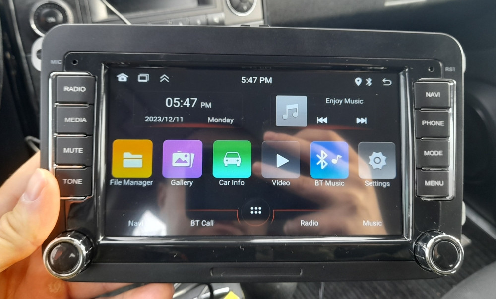 MULTIMEDIJA NAVIGACIJA GPS IGO4/64GB CARPLAY VW GOLF 5 6 PASSAT 7
