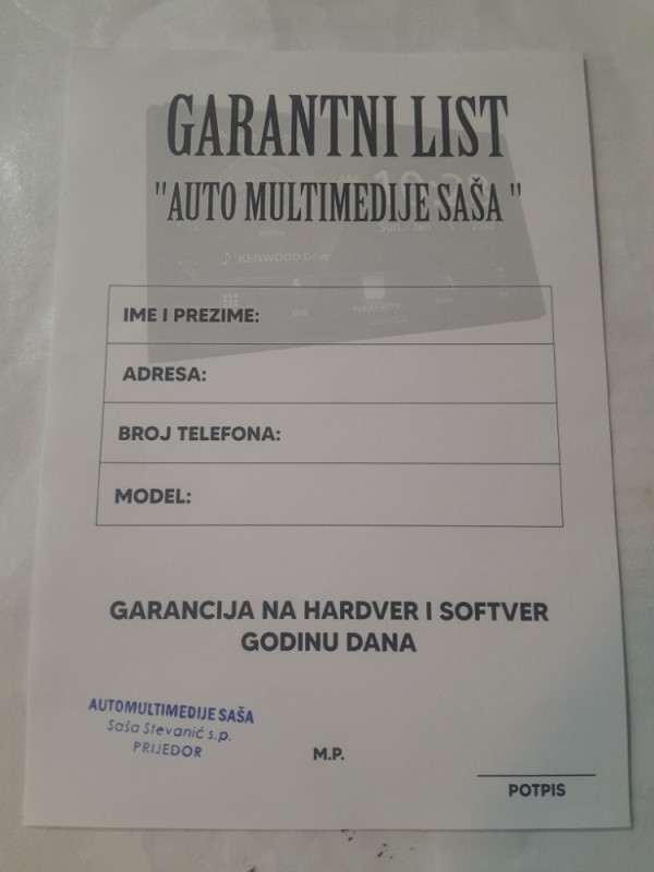 MULTIMEDIJA NAVIGACIJA GPS IGO4/64GB CARPLAY VW GOLF 5 6 PASSAT 7