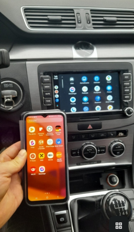 MULTIMEDIJA NAVIGACIJA GPS IGO4/64GB CARPLAY VW GOLF 5 6 PASSAT 7