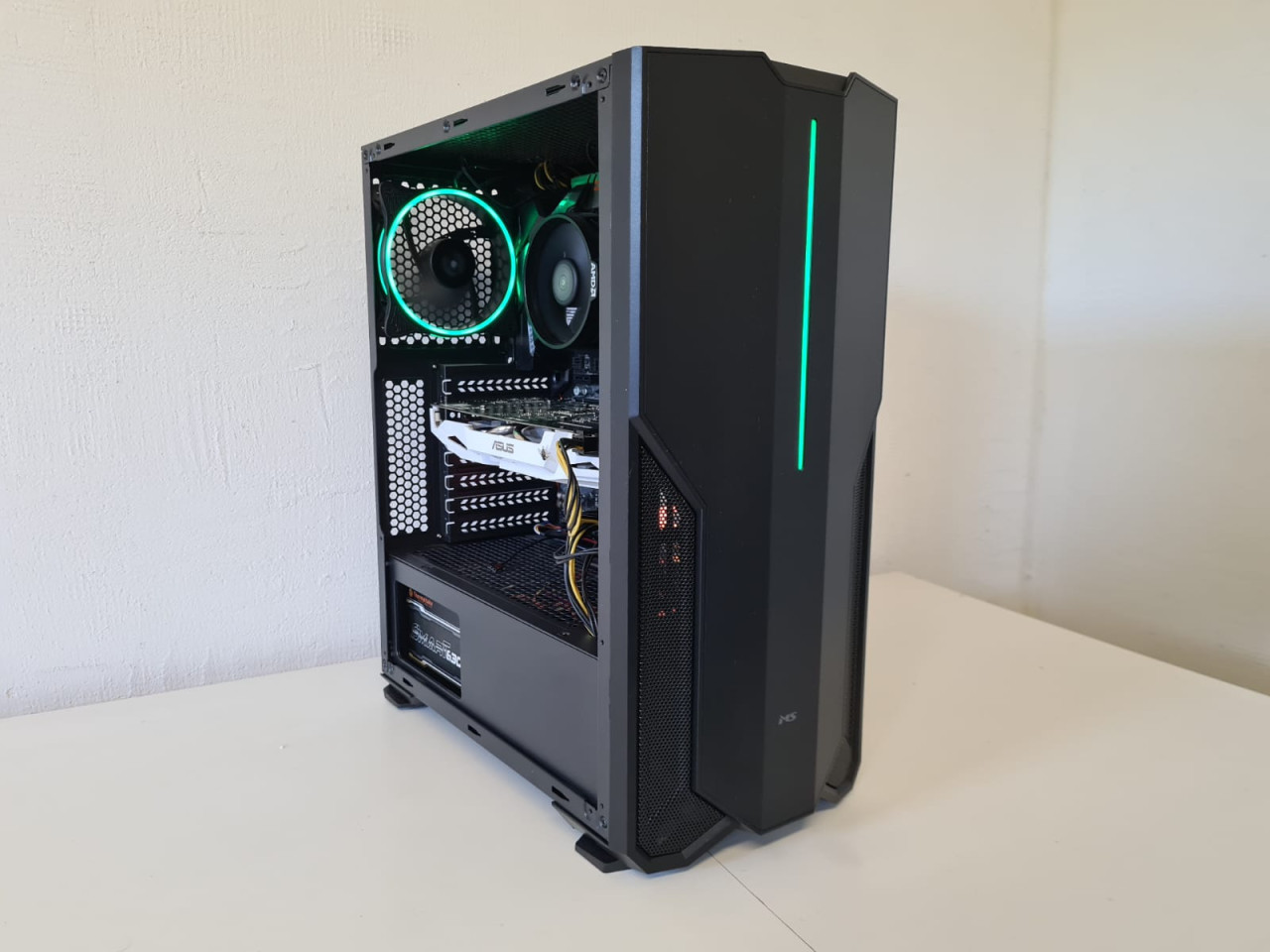 ゲーミングPC Ryzen 5 2600X GTX1060 SSD 1TB Amazon.com: Skytech Gaming Shadow Desktop PC, Ryzen 5 5500