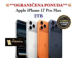 Apple iPhone 17 Pro Max 2TB 2000GB Cosmic Orange i Deep Blue NOVO