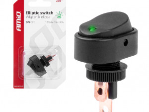 Prekidač sa indikatorom zeleni 12-24V 30A ON/OFF 038948