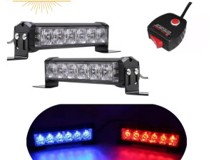 Federalni LED blinker rotacija Crveno/Plavo