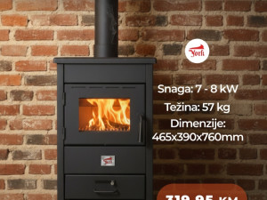 Kamin na drva KREKA-YORK